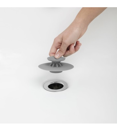 UMBRA zatyczka do wanny FLEX szara