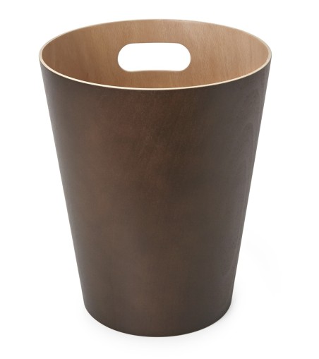 UMBRA kosz na śmieci WOODROW - espresso