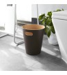 UMBRA kosz na śmieci WOODROW - espresso