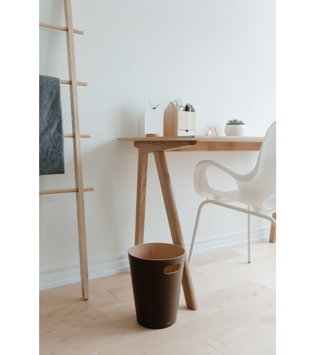UMBRA kosz na śmieci WOODROW - espresso