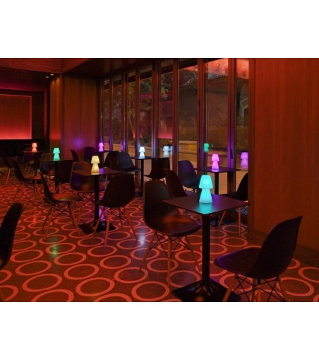 NEW GARDEN lampa LOLA 30 BATTERY biała