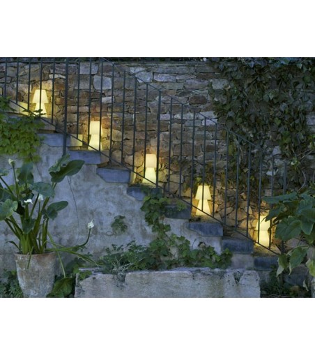 NEW GARDEN lampa LOLA 30 BATTERY biała