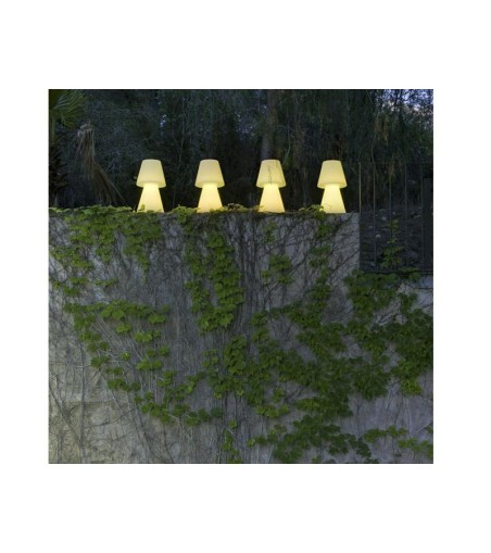 NEW GARDEN lampa LOLA 30 BATTERY biała