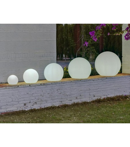 NEW GARDEN lampa ogrodowa BULY 30 CABLE biała