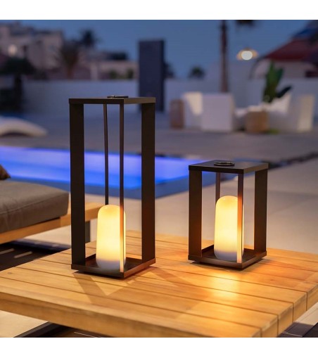 NEW GARDEN lampa dekoracyjna SIROCO 30 BATTERY IN&OUT