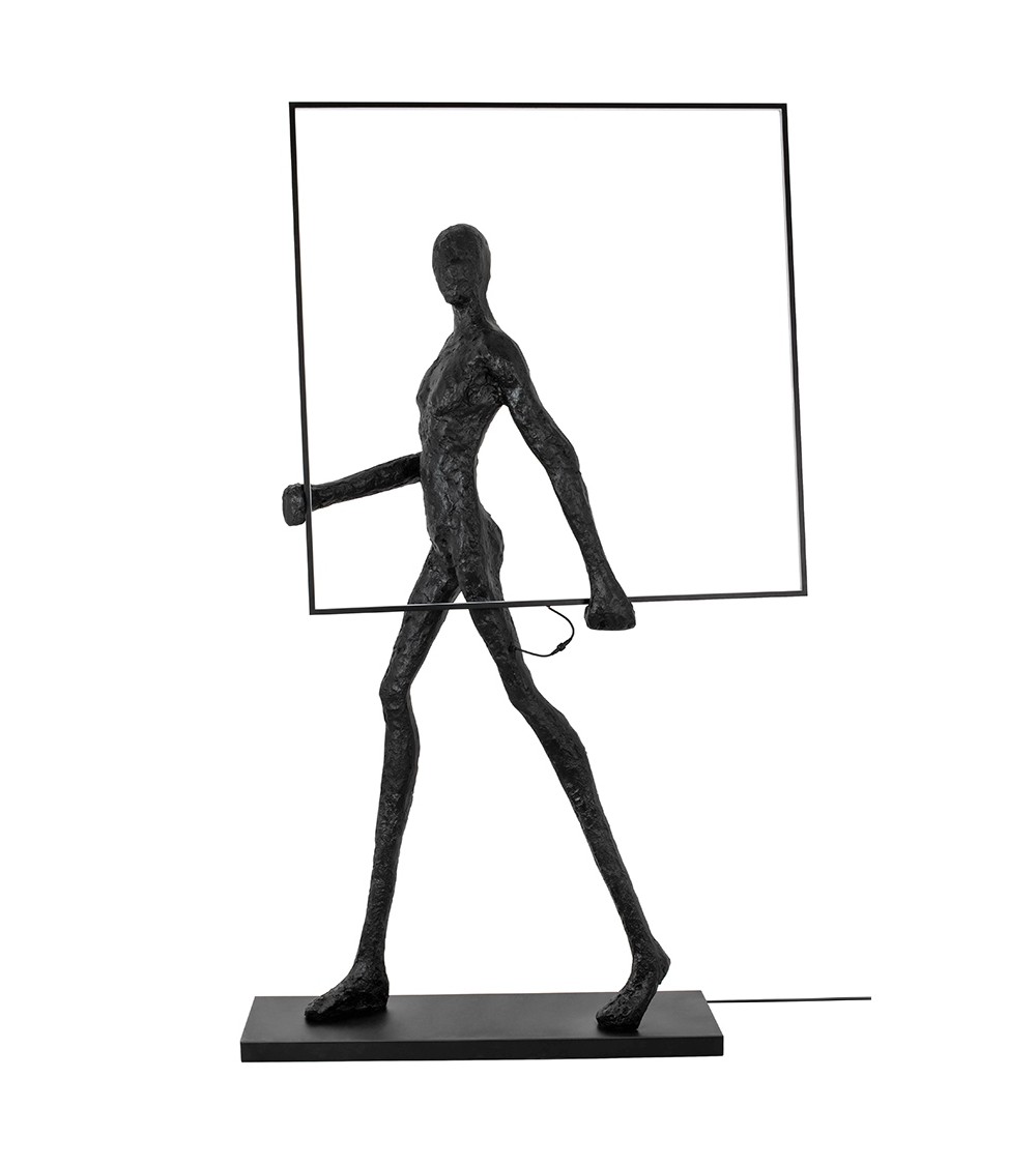 Lampa podłogowa HUMAN SQUARE włókno szklane