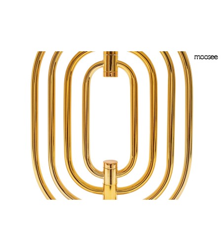 MOOSEE lampa stołowa BOTTEGA złota / biała