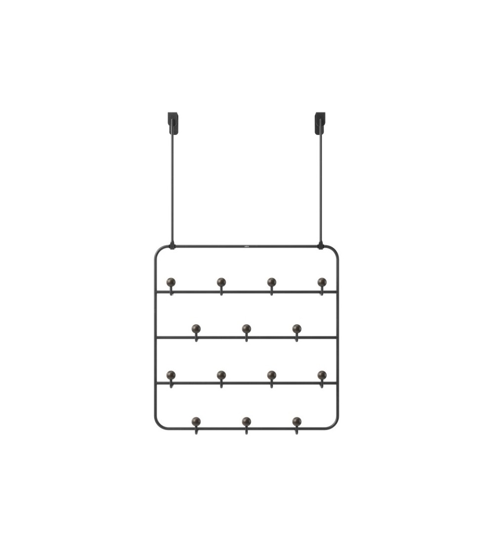 UMBRA wieszak ścienny ESTIQUE czarny orzech