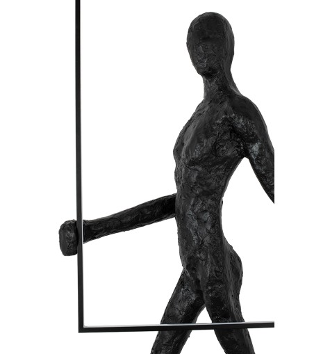 Lampa podłogowa HUMAN SQUARE włókno szklane