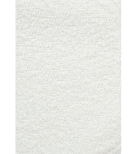 Krzesło barowe FABIOLA BOUCLE białe