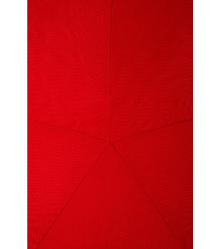 Fotel BALL BLACK czerwony