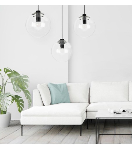 MOOSEE lampa wisząca SANDRA 30 czarna