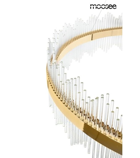 MOOSEE lampa wisząca FLORENS 120 złota