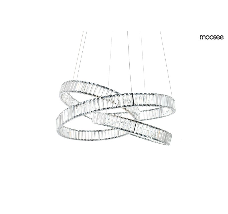 MOOSEE lampa wisząca WAVE 80 chrom