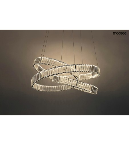MOOSEE lampa wisząca WAVE 80 chrom