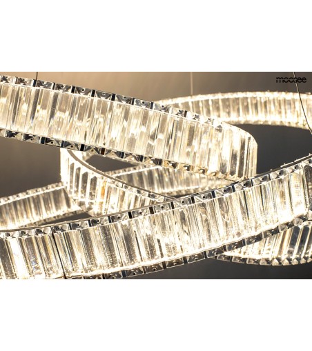 MOOSEE lampa wisząca WAVE 80 chrom