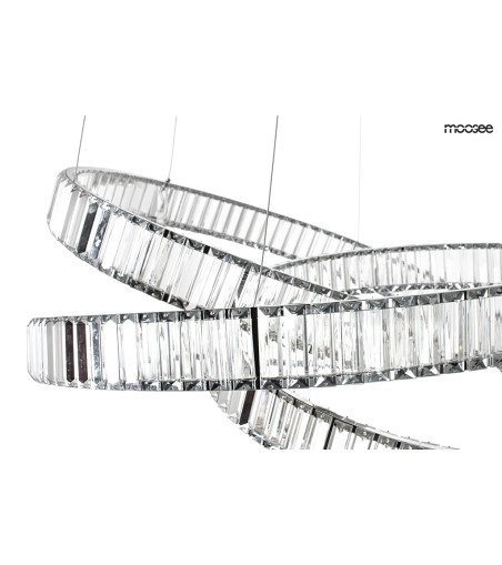 MOOSEE lampa wisząca WAVE 80 chrom