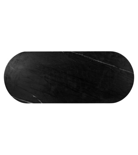 RICHMOND konsola IRONVILLE - marmur, metal, MDF, sklejka brzozowa