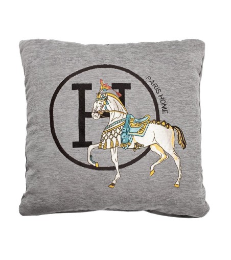 Poduszka dekoracyjna SHP PARIS HOME       szara