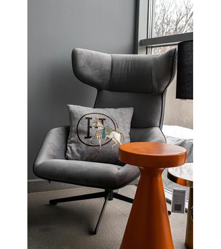 Poduszka dekoracyjna SHP PARIS HOME       szara