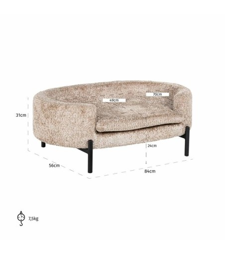 RICHMOND legowisko dla psa DOLLY beżowe