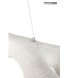 MOOSEE lampa wisząca NIDO biała