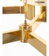 MOOSEE lampa wisząca TUBS 10 złota