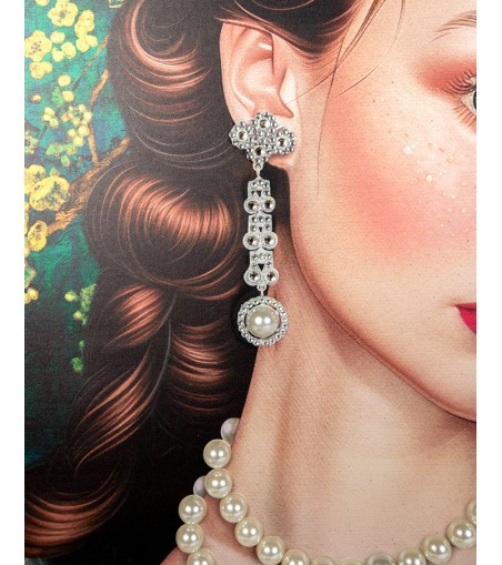 Obraz PEARLS LEOPARD 150x120 cm