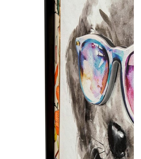 Obraz COFFEE DOG 100x100 cm