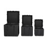 KARE zestaw skrzyń VOYAGE czarny