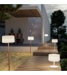 NEW GARDEN lampa podłogowa CHLOE PLANT SOLAR SMARTTECH WOOD