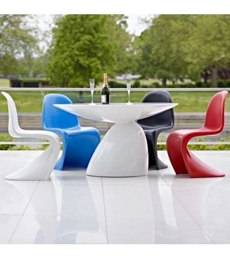 Stół FUNGO GRANDE biały - włókno szklane