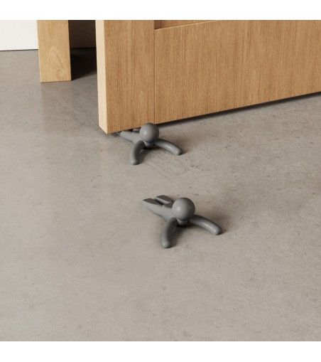UMBRA stoper pod drzwi BUDDY 2 szt szary