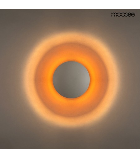 MOOSEE lampa ścienna ECLISE  złota / biała