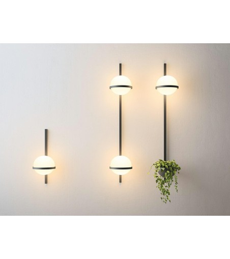 MOOSEE lampa ścienna PLANT WALL czarna