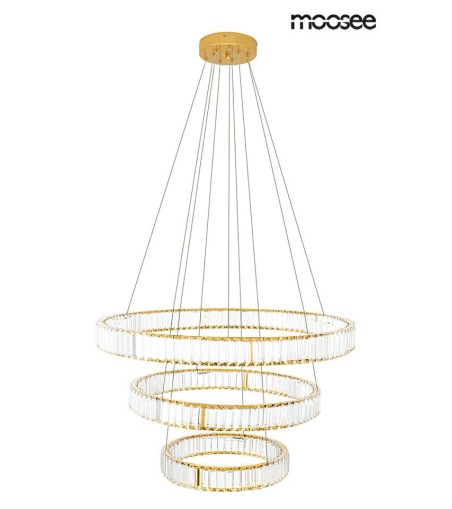 MOOSEE lampa wisząca LIBERTY TRIPLES złota