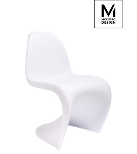 MODESTO krzesło HOVER białe -             polipropylen