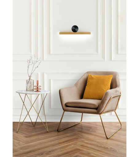 MOOSEE lampa ścienna WAND 45 złota