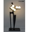 MOOSEE lampa podłogowa HUMAN DREAMER czarna