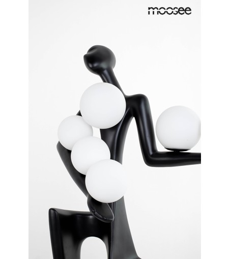 MOOSEE lampa podłogowa HUMAN DREAMER czarna