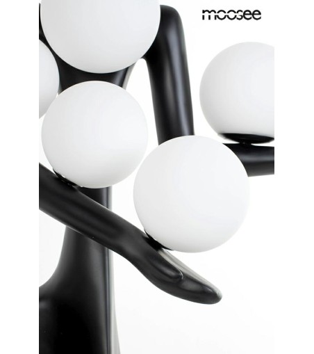 MOOSEE lampa podłogowa HUMAN DREAMER czarna