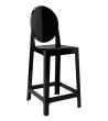 Krzesło barowe VICTORIA 65 cm czarne