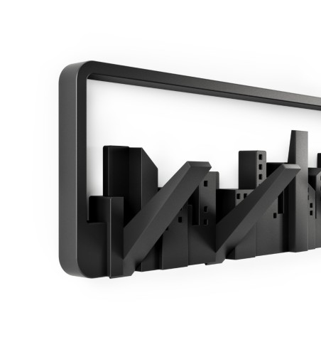 UMBRA wieszak na ubrania SKYLINE czarny