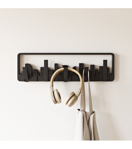 UMBRA wieszak na ubrania SKYLINE czarny