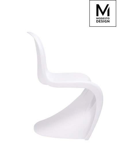 MODESTO krzesło HOVER białe -             polipropylen