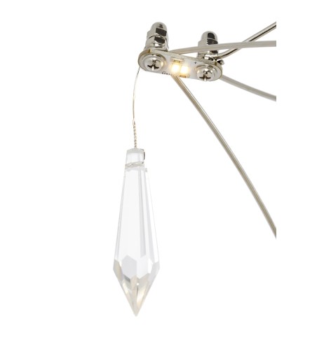 MOOSEE lampa wisząca CONSTELATION 77 -    LED, stal szczotkowana