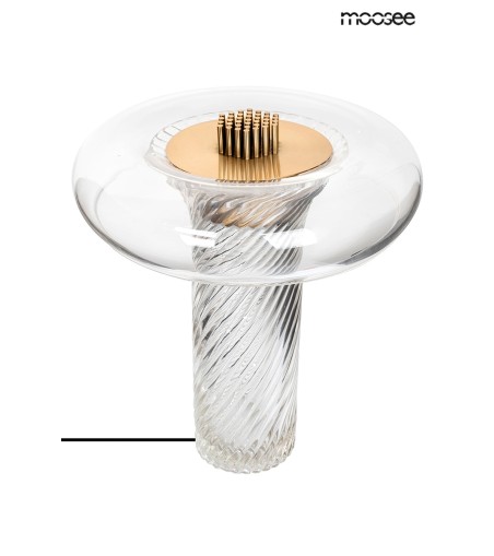 MOOSEE lampa stołowa ICAR złota