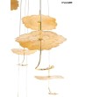 MOOSEE lampa wisząca LEAFS DISC złota