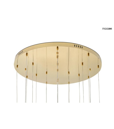 MOOSEE lampa wisząca LEAFS DISC złota