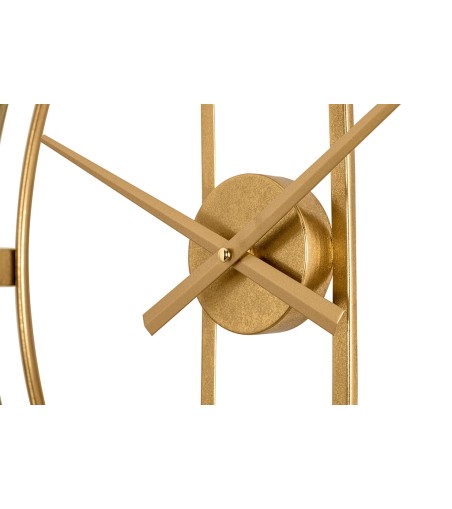 KARE zegar CLIP 60 złoty